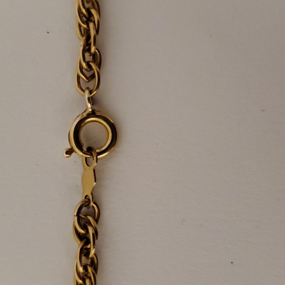 AJC Co. Vintage 12K Gold-Filled Rope Necklace - Picture 3 of 8